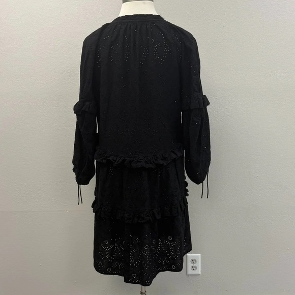 Munthe Black Thaya Mini Dress - Size 14 (44) - Picture 4 of 7